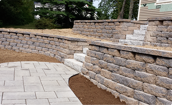 One of our NH retaining walls