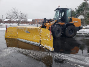 commercial snow plowing nh