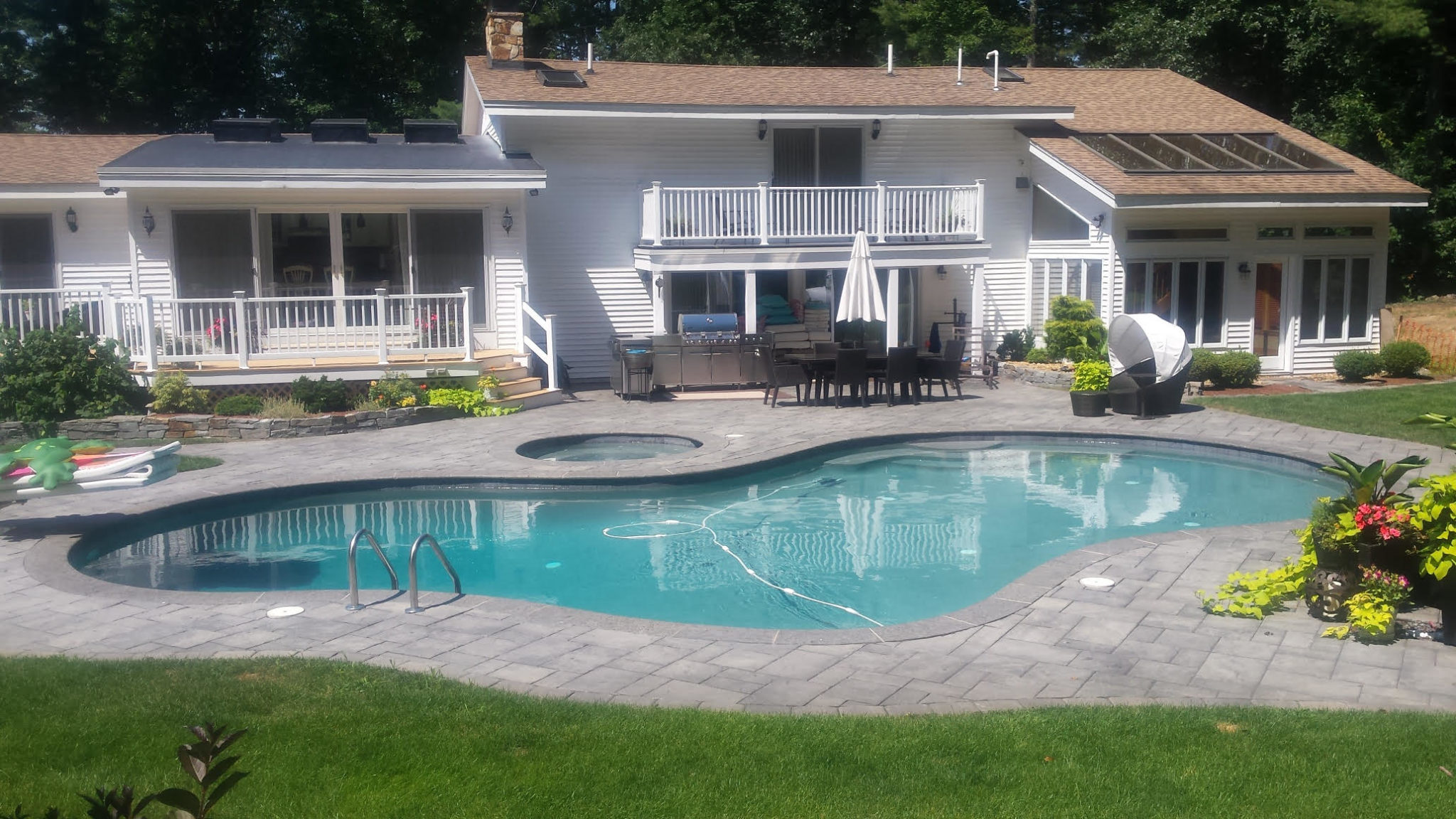 Patios & Pool Decks K. Clough's Landscape & Design, LLC Landscaping